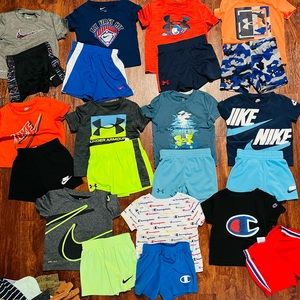 Boys 12 months outfits Nike Under Armour Champion